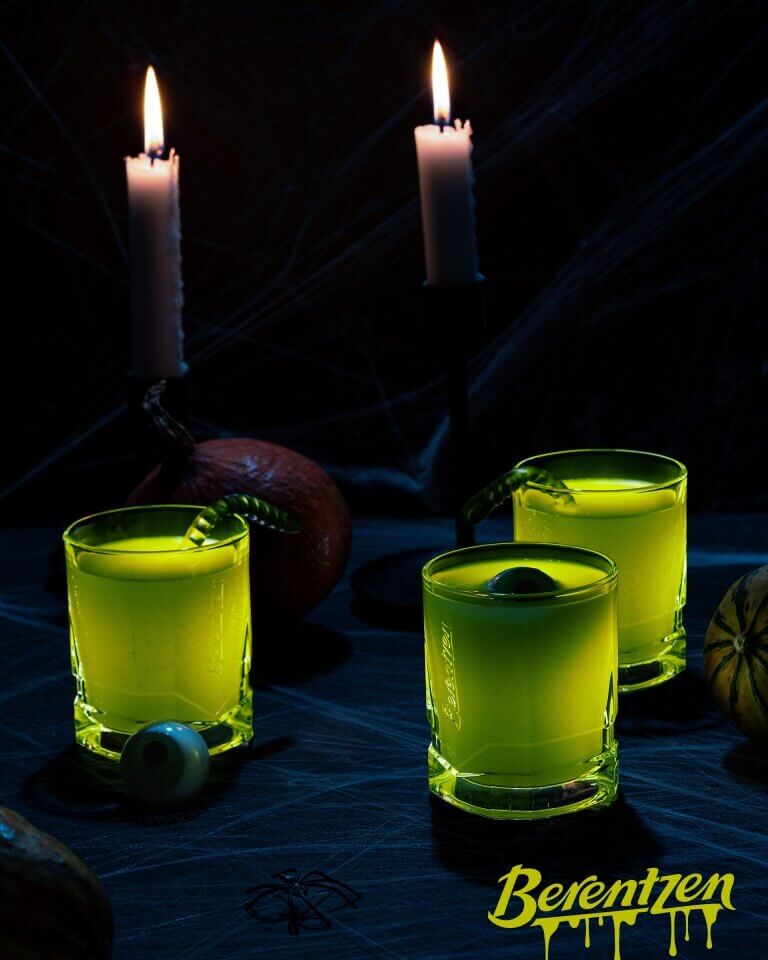 Berentzen Halloween Bowle Vorschaubild Berentzen Halloween Bowle Rezept