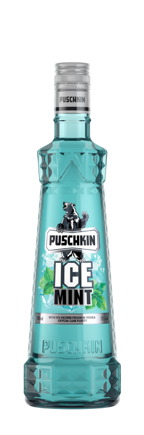 Puschkin Ice Mint 15% vol., 0,7l