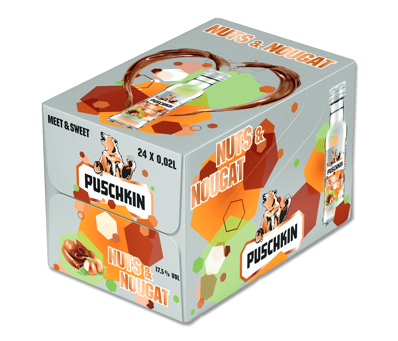 Produktbild Puschkin Nuts & Nougat 24 x 0,02 Liter