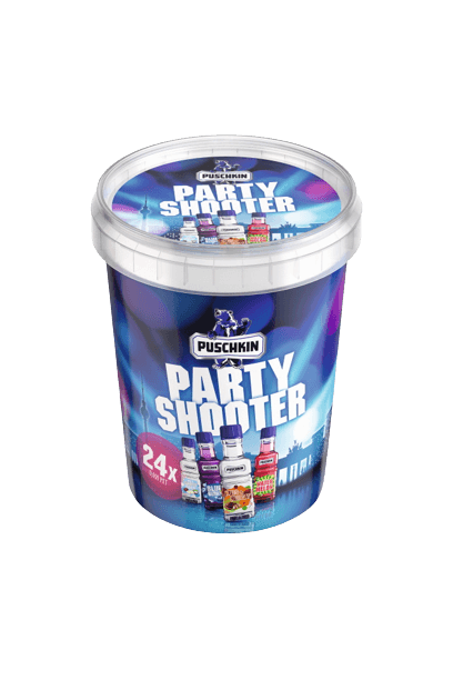 Puschkin Party Shooter 17,5% vol.,  24 x 0,02l