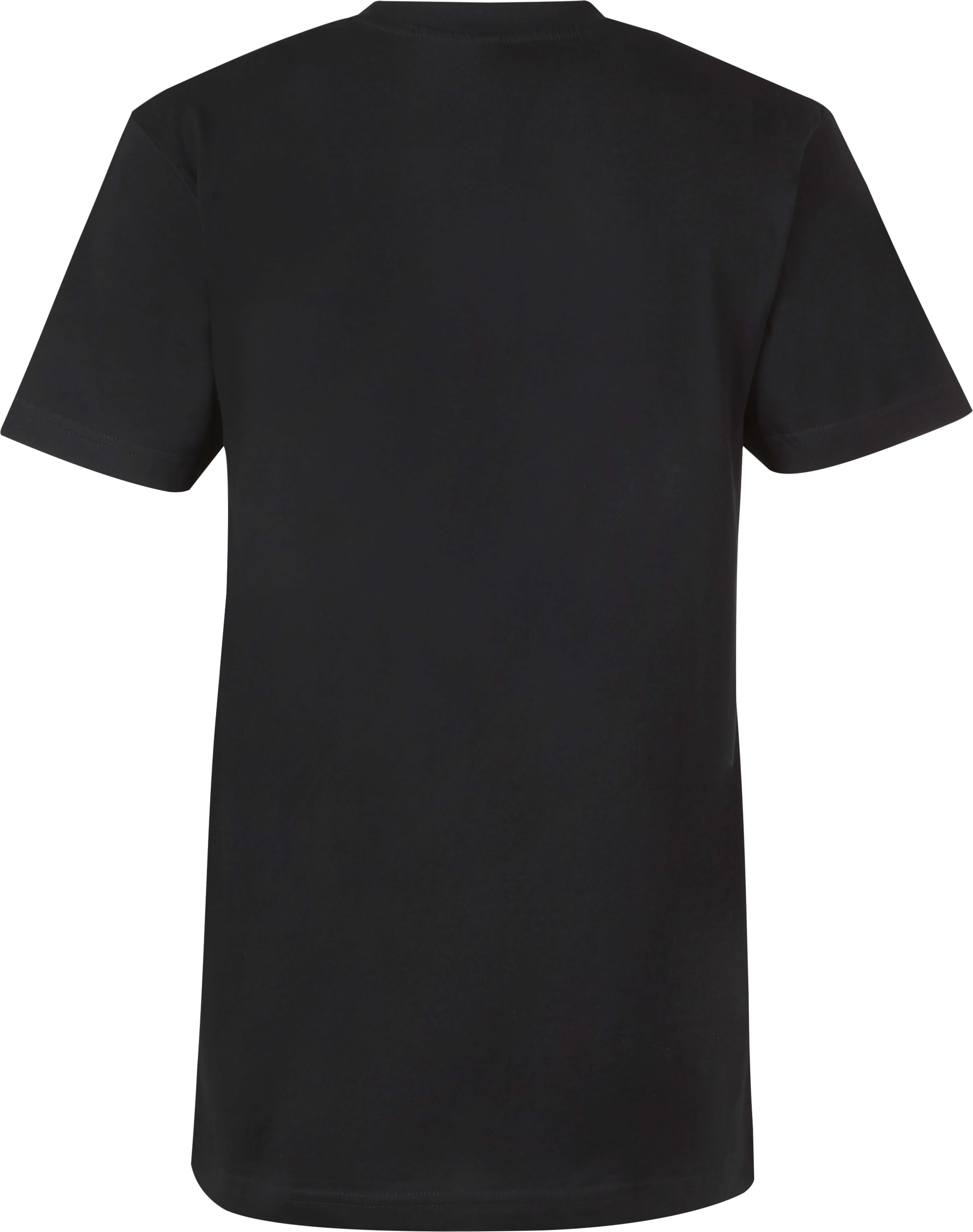 Schwarzes Berentzen T-Shirt Schwarzes Berentzen T-Shirt von hinten