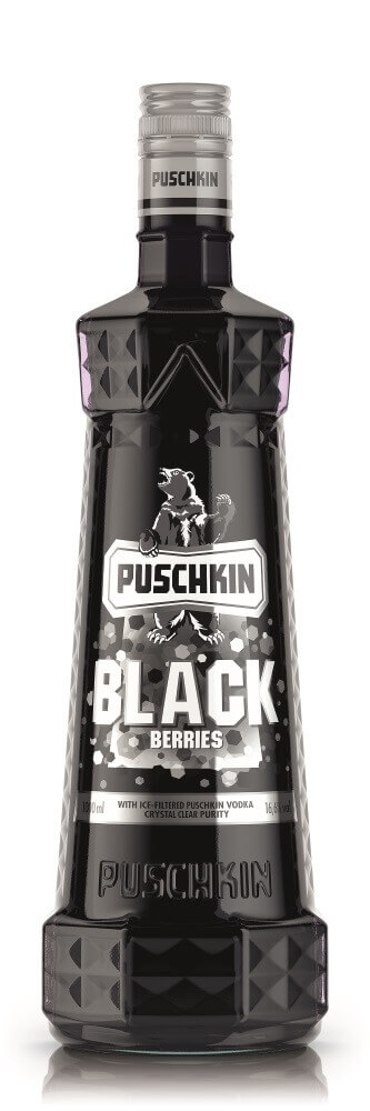Puschkin Black Berries 16,6% vol., 0,7l