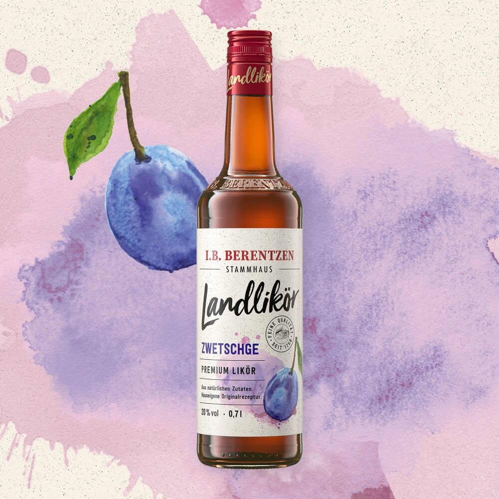 Produktbild Landlikör Zwetschge