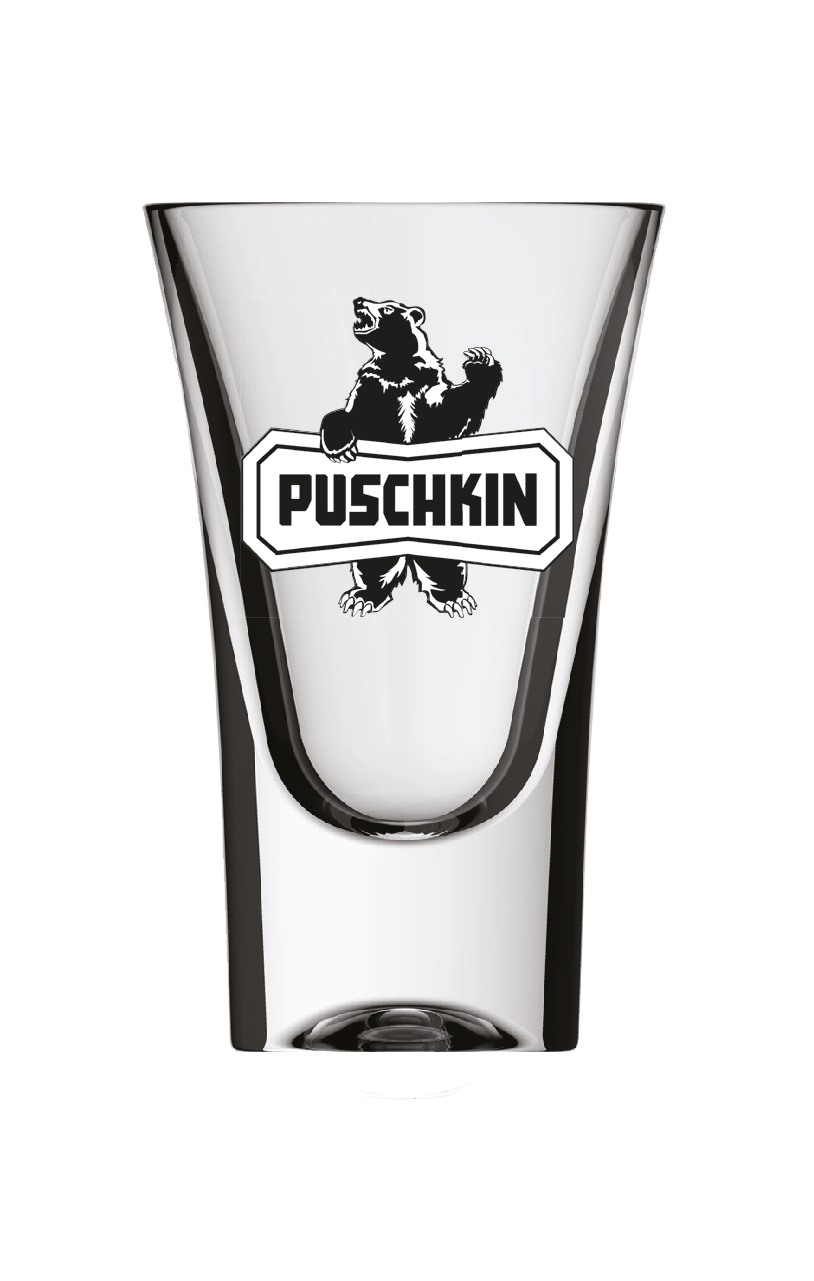 Puschkin Shotglas, 2cl, 6er Set