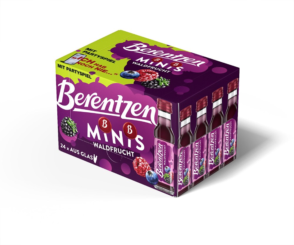 Produktbild Berentzen Minis Waldfrucht Glas