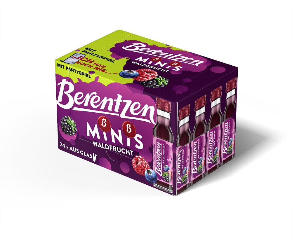 Berentzen Minis Waldfrucht 24 x 0,02l