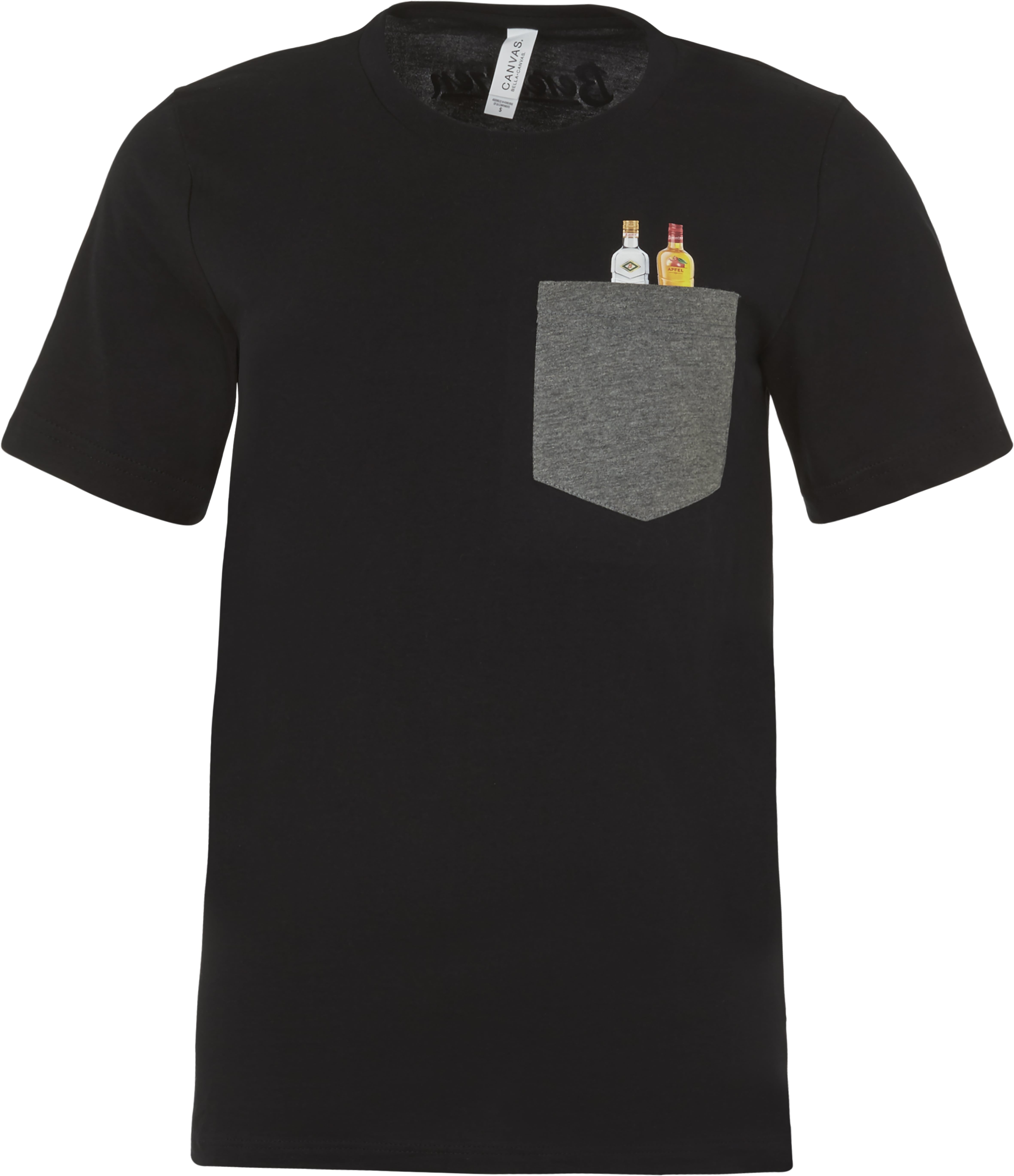 Berentzen T-Shirt Individualisierbar - Schwarz