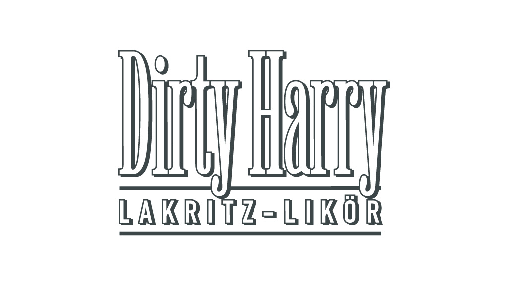 Graues Dirty Harry Logo