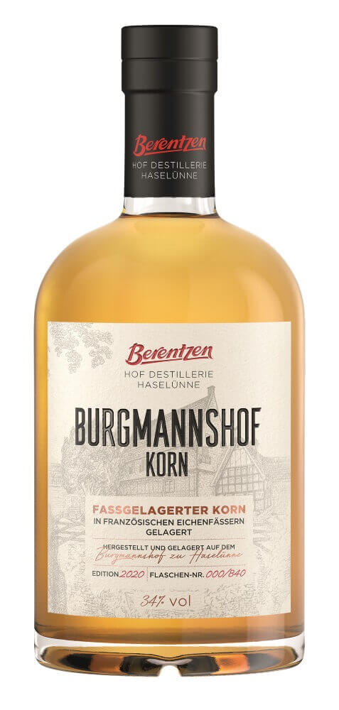 Burgmannshof Korn 34% vol., 0,5l