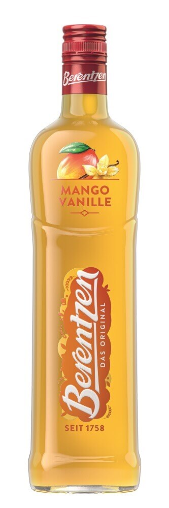 Flasche Berentzen Mango Vanille 0,7l