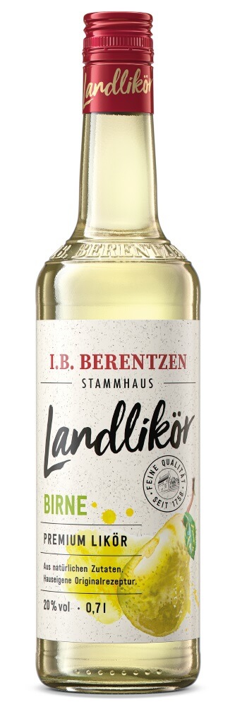 Flasche Landlikör Birne 0,7l