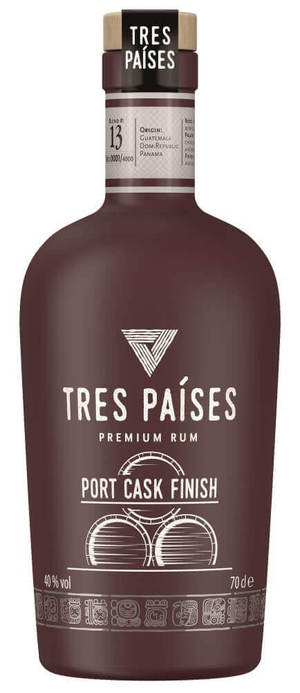 Tres Países Port Cask finish 40% vol., 0,7l