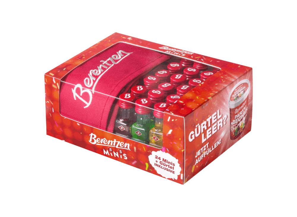 Produktbild Berentzen Minis und Gürtel Paket