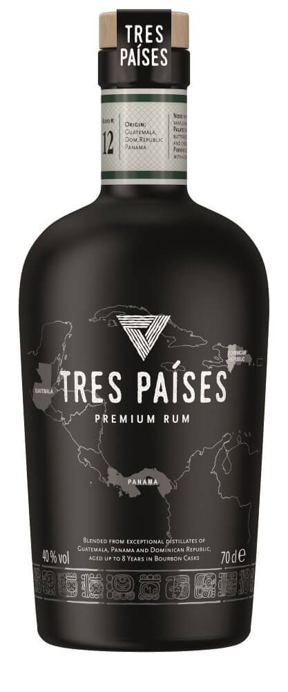 Flasche Tres Países Premium Rum