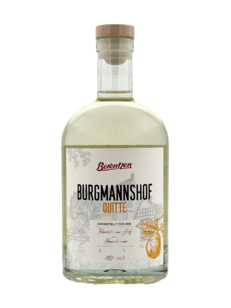 Produktbild Berentzen Burgmannshofkorn Quitte von vorne