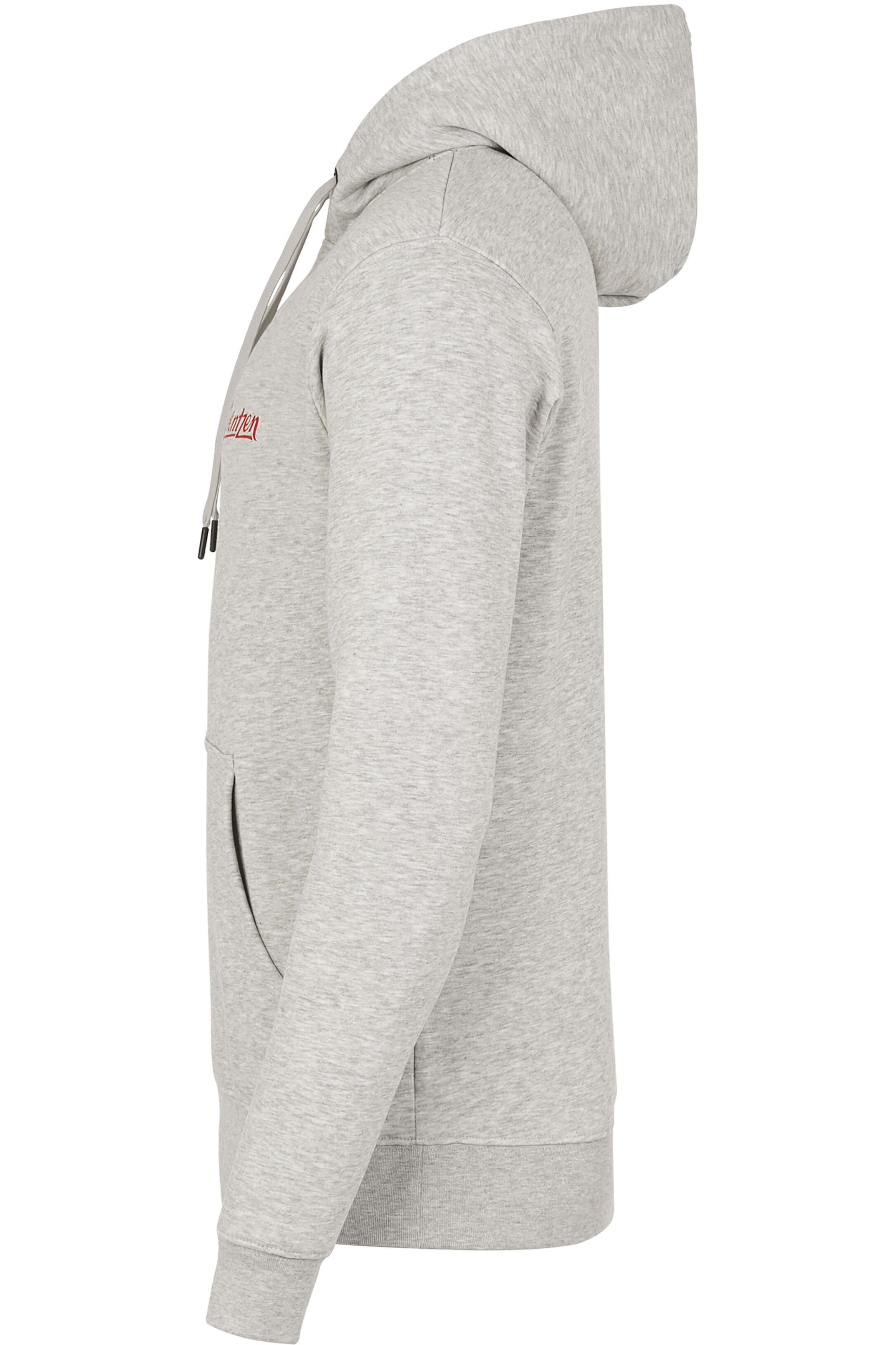 Grauer Berentzen Hoodie Grauer Berentzen Hoodie von der Seite