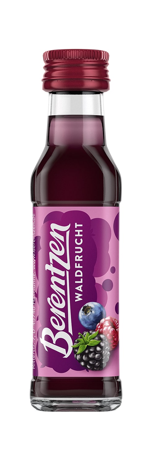Berentzen Mini Waldfrucht Flasche
