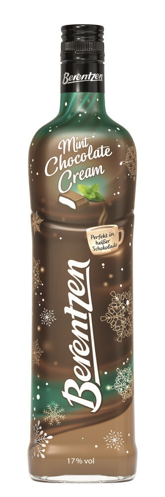 Berentzen Mint Chocolate Cream 17% vol., 0,7l