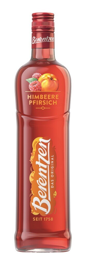 Produktbild Berentzen Himbeere Pfirsich 0,7l