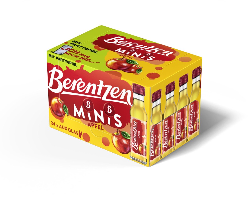 Produktbild Berentzen Minis Apfel Glas