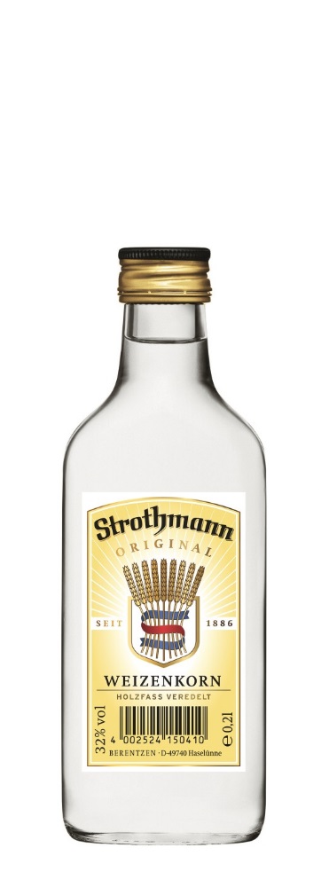 Strothmann Weizenkorn 32% vol., 0,2l