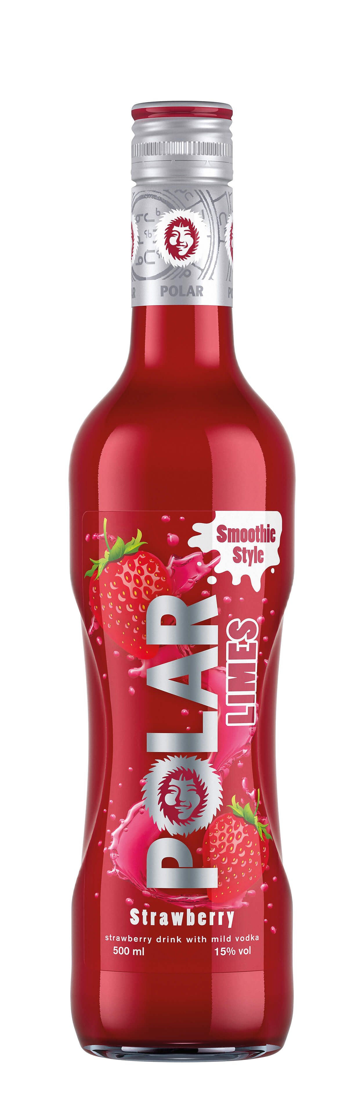 Polar Limes Strawberry, 15% vol, 0,5l