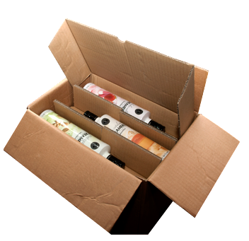 Berentzen Versandpaket Berentzen Versandpaket, Flaschen in Zwischenräumen verstaut