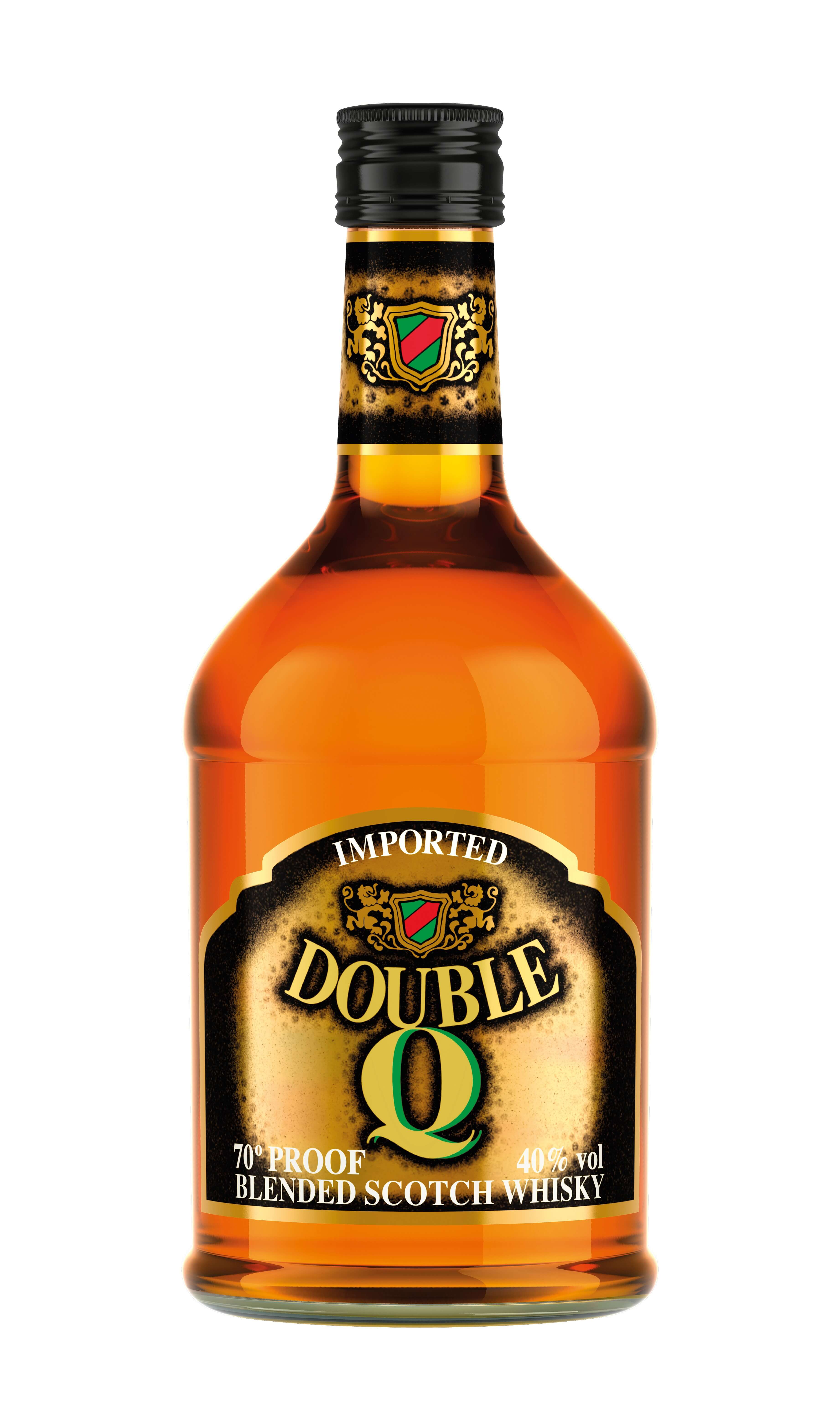 Double Q Whisky Flasche Double Q Whisky