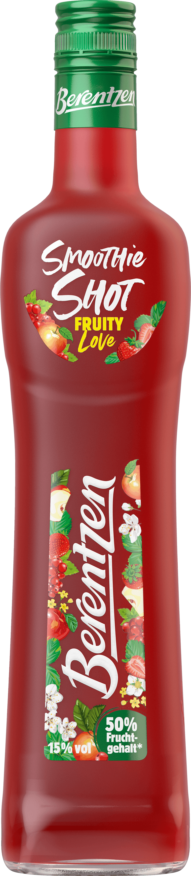 Flasche Berentzen Smoothie Shot Fruity Love