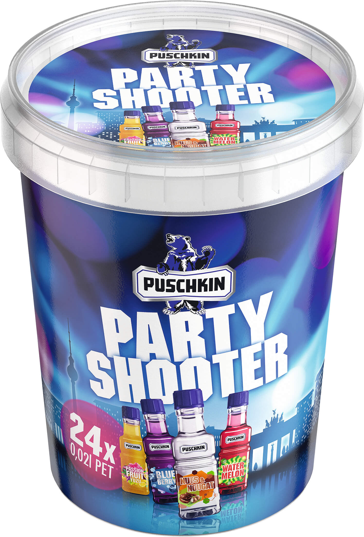 Puschkin Party Shooter 24 x 0,02l PET