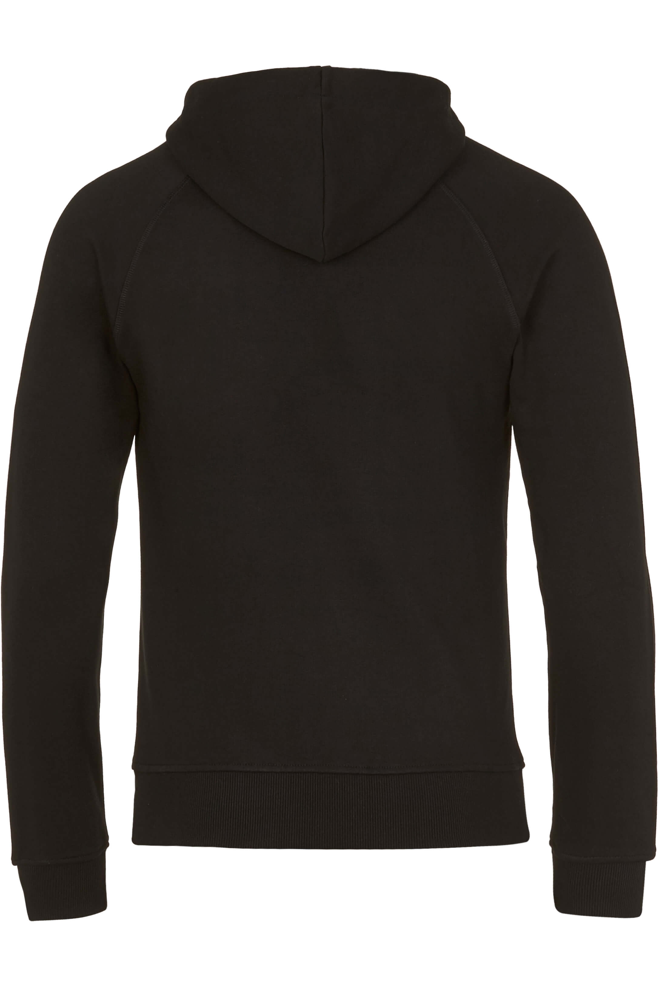 Schwarzer Berentzen Hoodie von Hinten Schwarzer Berentzen Hoodie von Hinten