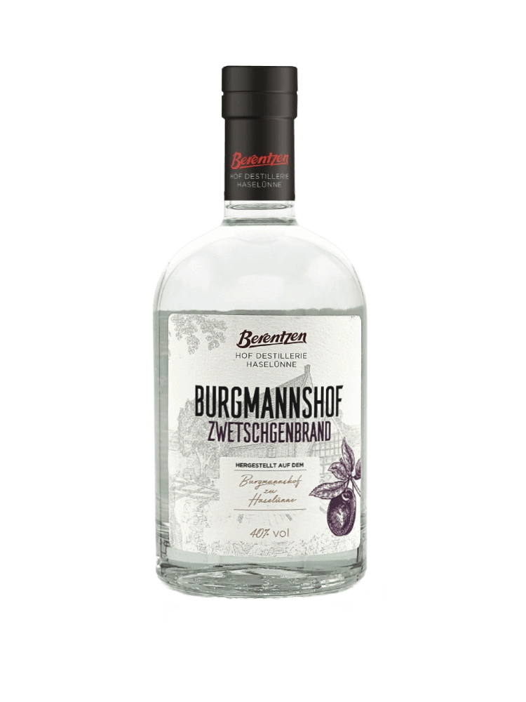Produktbild Berentzen Burgmannshofkorn Zwetschge von Vorne