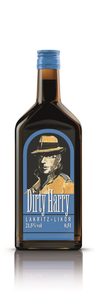 Dirty Harry Lakritzlikör 21,5% vol., 0,5l