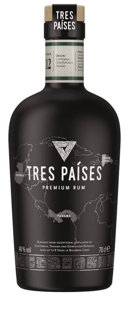 Tres Países Premium Rum 40% vol., 0,7l