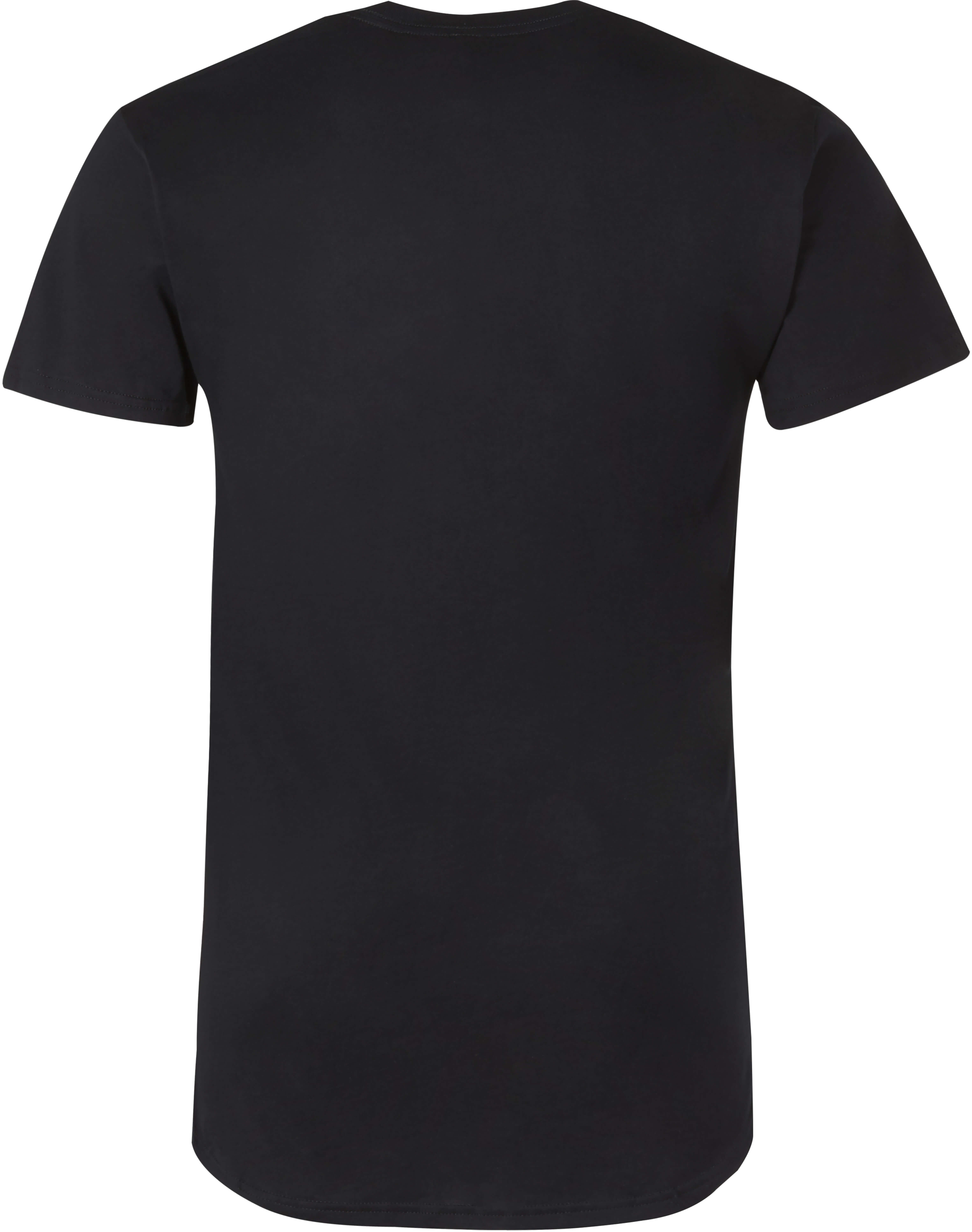 Schwarzes Berentzen T-Shirt Schwarzes Berentzen T-Shirt von hinten