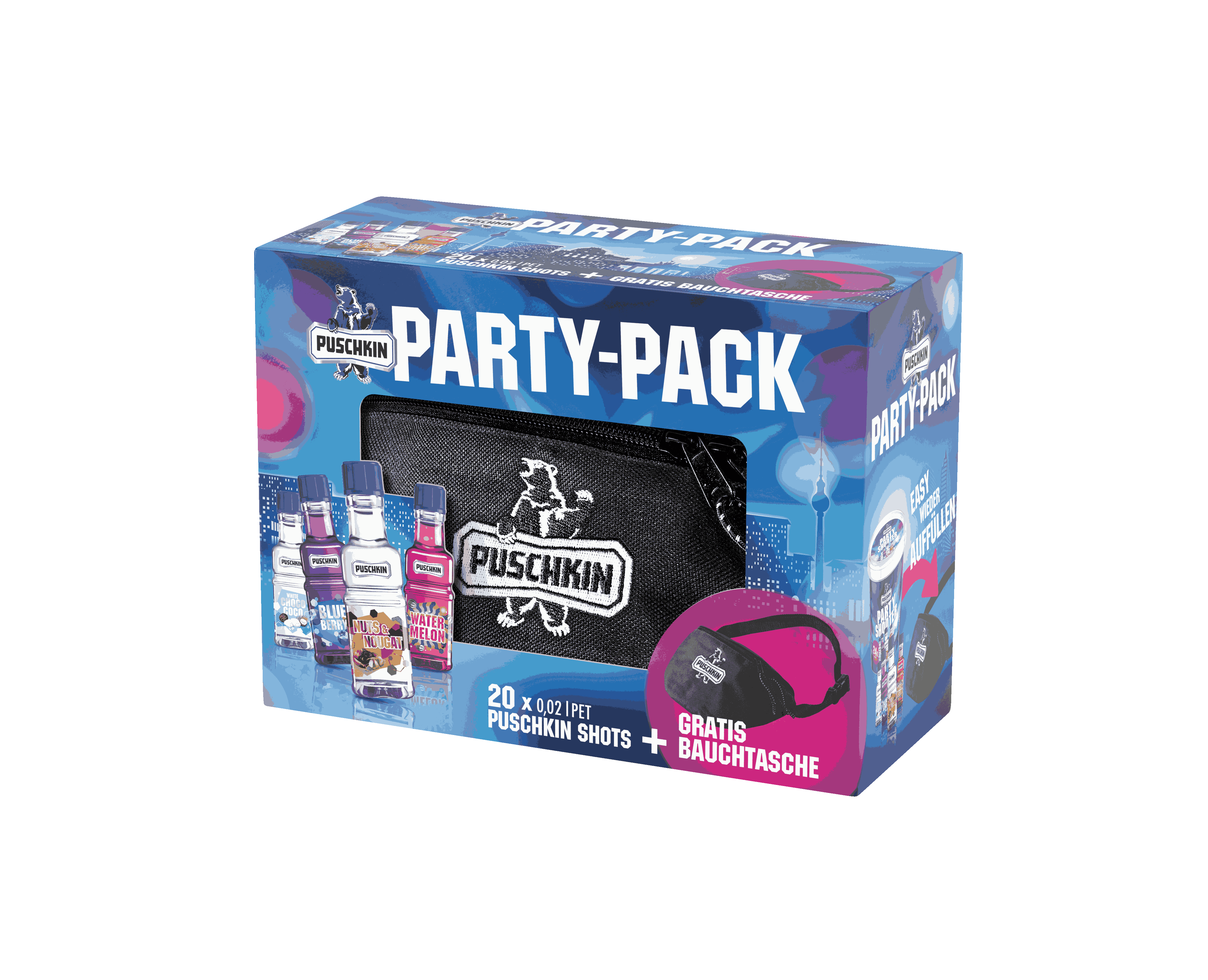 Puschkin Party-Pack, 20 x 0,02l