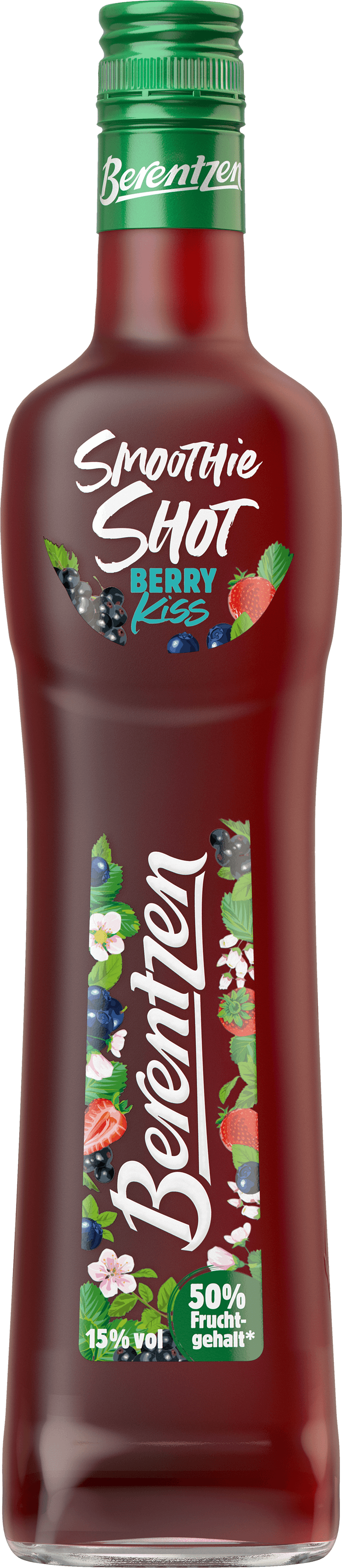Flasche Berentzen Smoothie Shot Berry Kiss